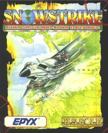 Snow Strike box cover front